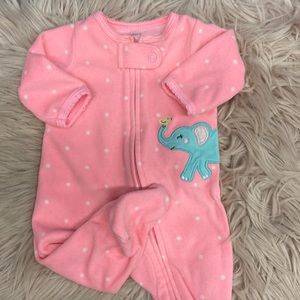 Fleece elephant sleeper